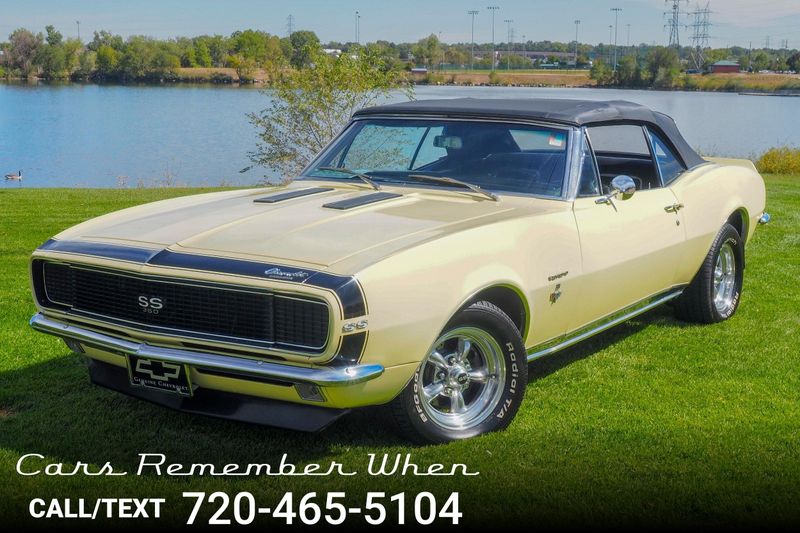 1967 Chevrolet Camaro Convertible Cars Remember When