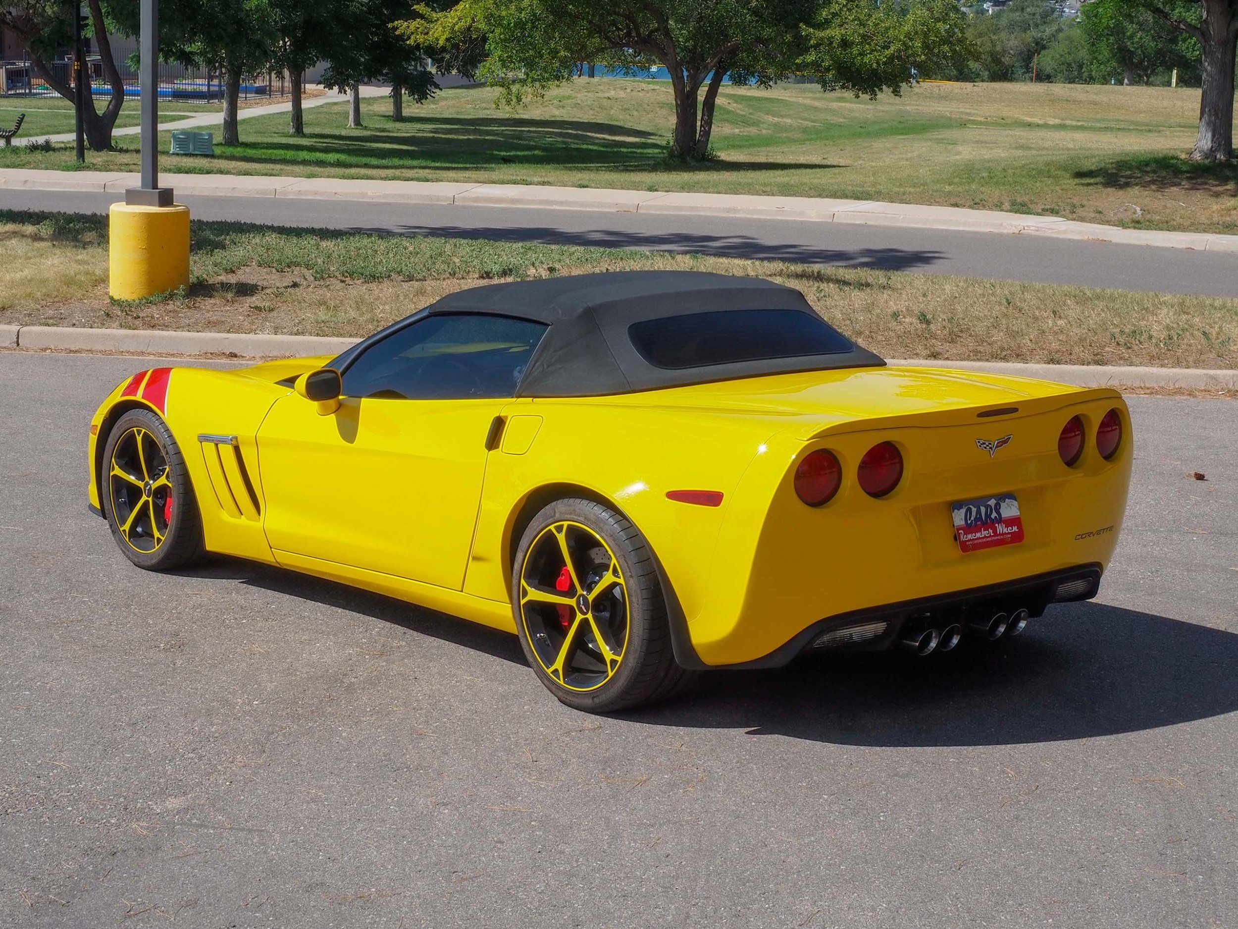 2010 Chevrolet Corvette Yellow Grand Sport