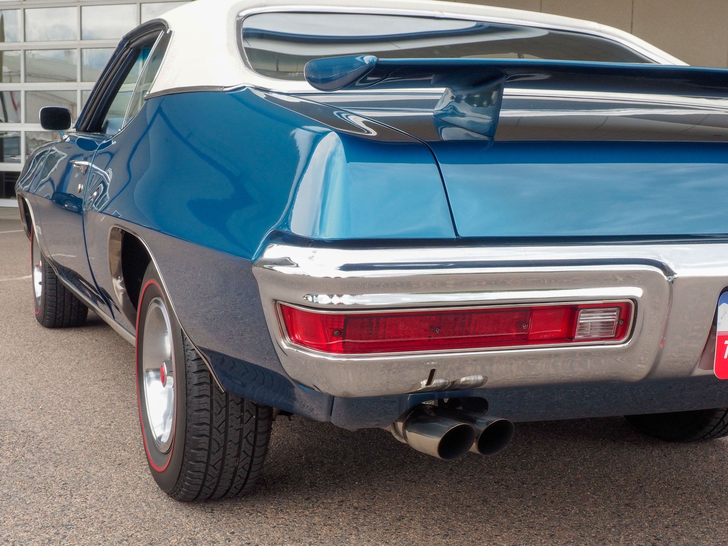 1970 Pontiac GTO Blue 