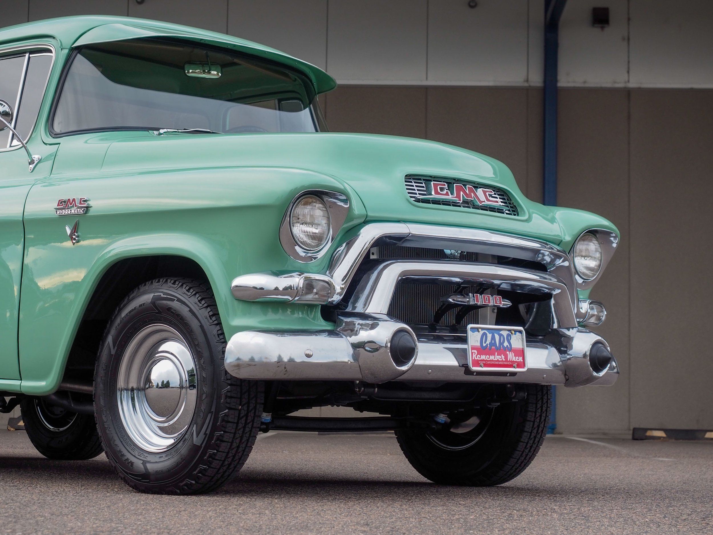 1955 GMC Pickup Green 2nd Series