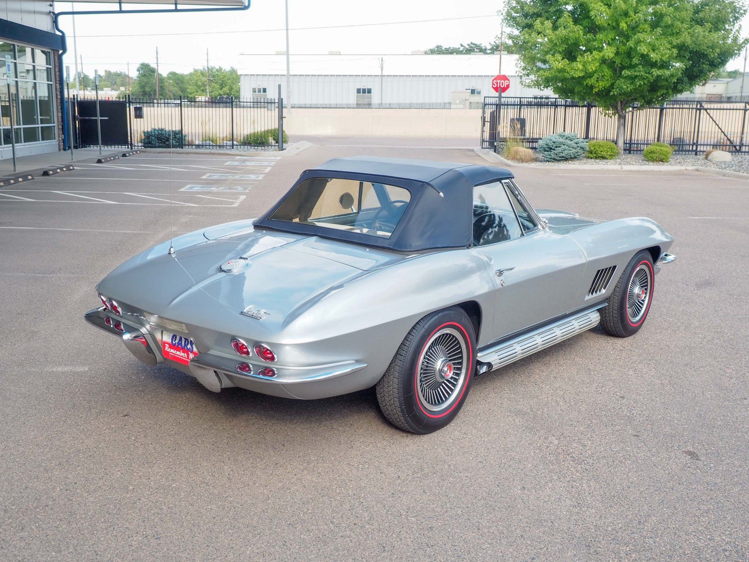 1967 Chevrolet Corvette Silver Convertible