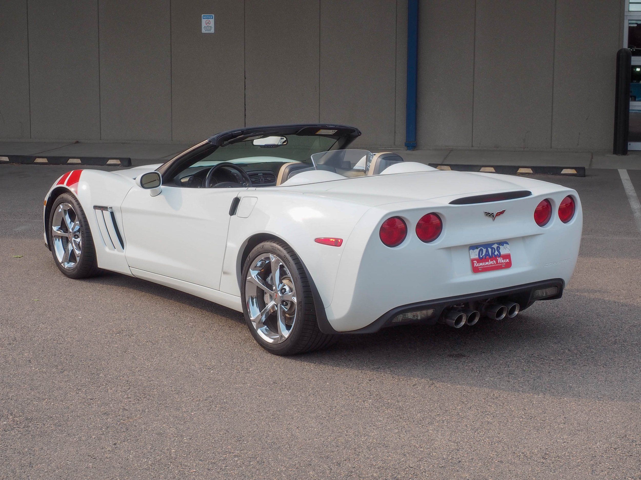 2012 Chevrolet Corvette White Grand Sport