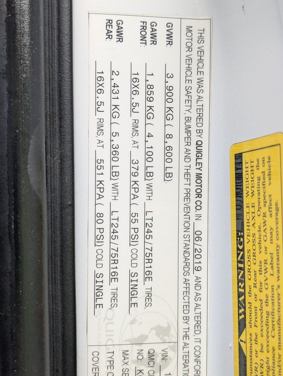 2019 Chevrolet Express 2500 107