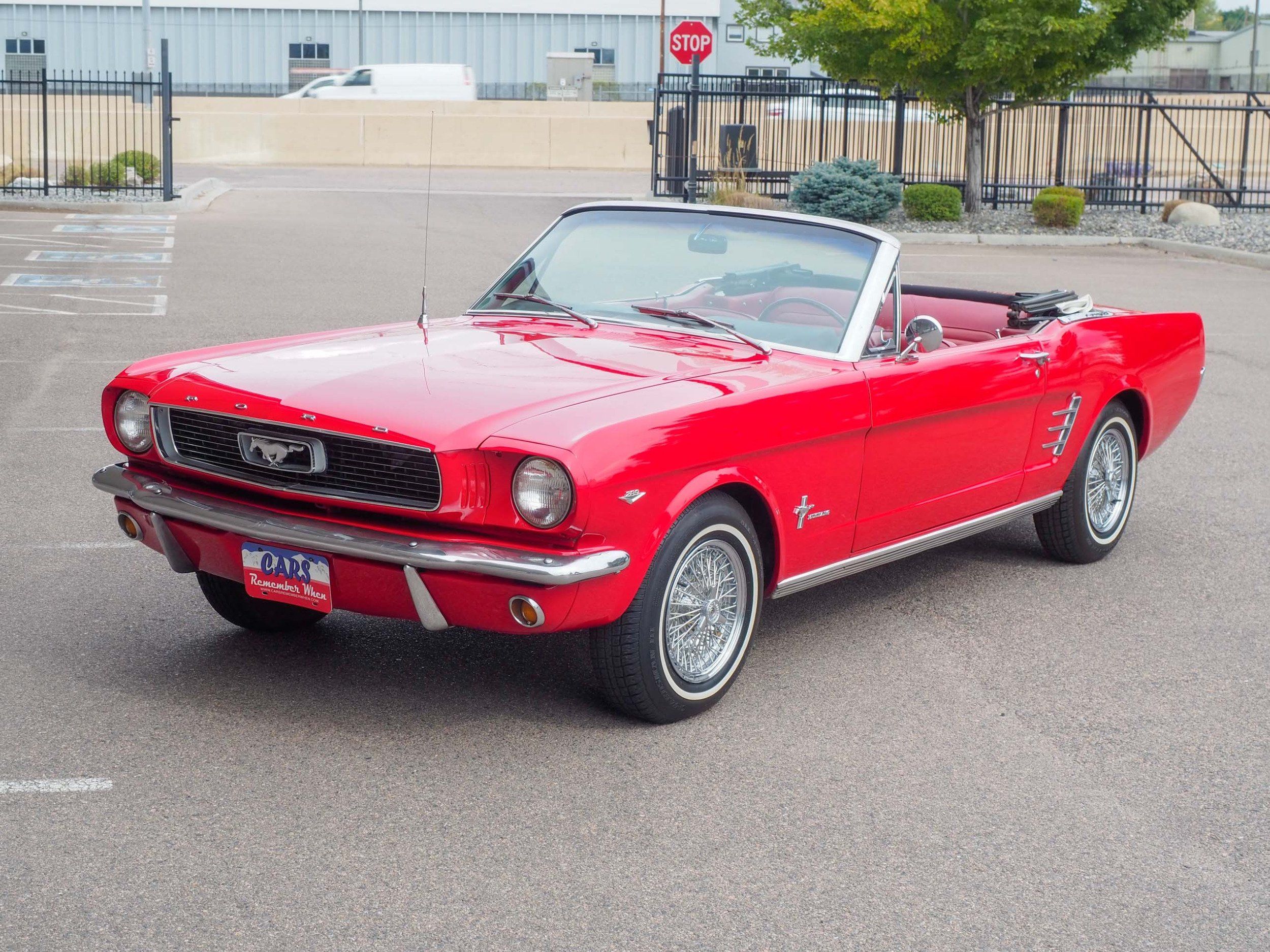 1966 Ford Mustang Red Convertible