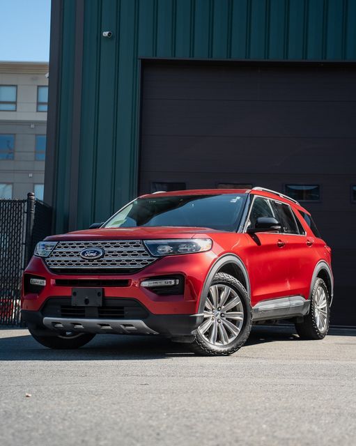 Red 2024 Ford Explorer SUV / Crossover All-Wheel Drive Automatic