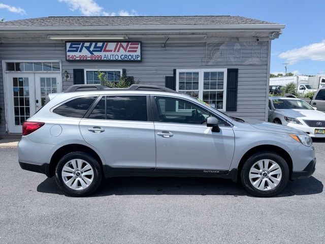 Silver 2015 Subaru Outback 2.5i Premium Wagon All-Wheel Drive 6-Speed CVT