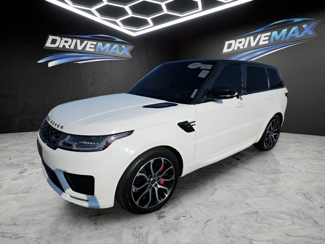 White 2019 Land Rover Range Rover Sport SUV / Crossover All-Wheel Drive 8-Speed Automatic