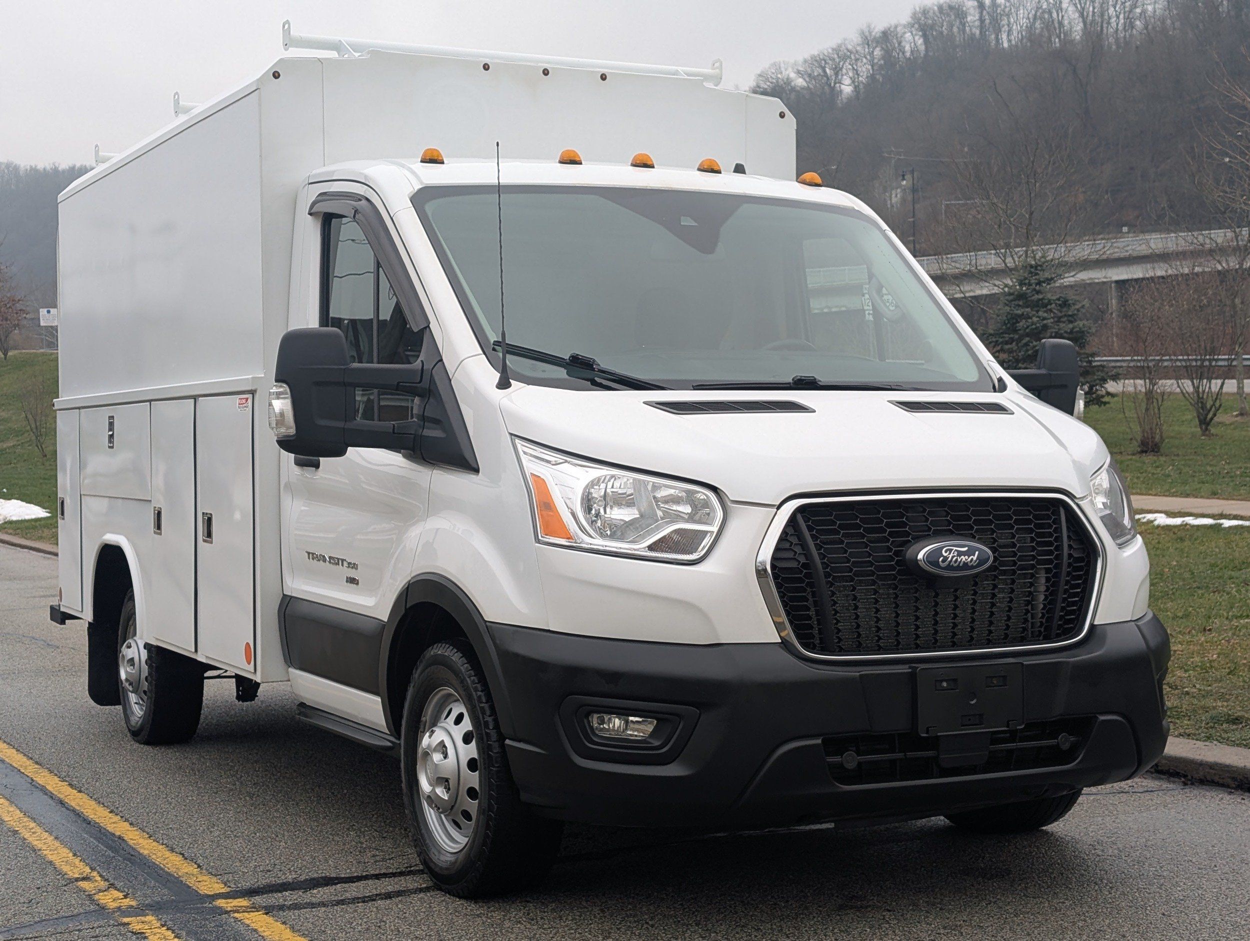 2020 Ford Transit-350 Cutaway Reading CSV Enclosed Utility's photo