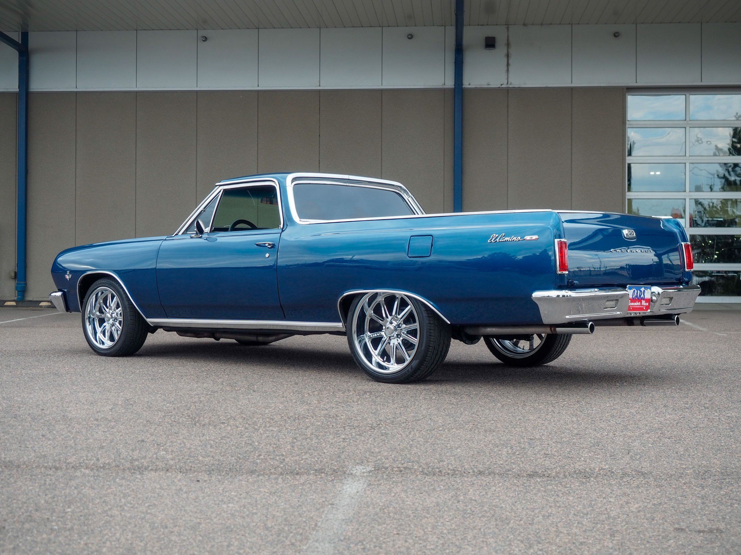 1965 Chevrolet El Camino Blue 