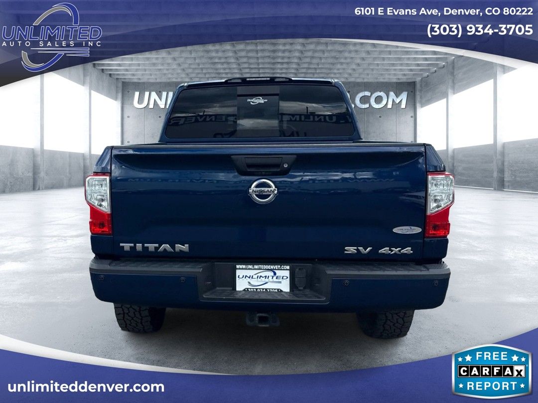 2018 Nissan Titan SV photo 4