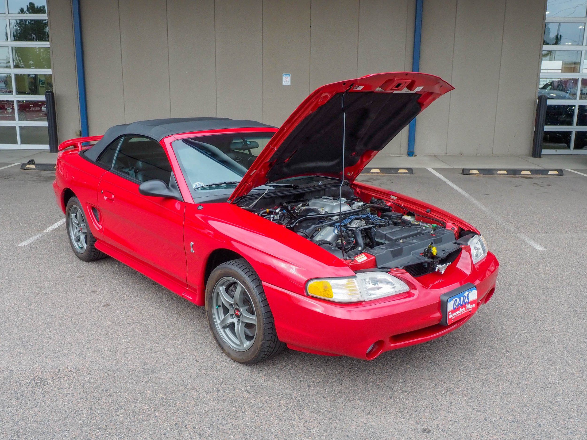 1997 Ford Mustang Red Cobra