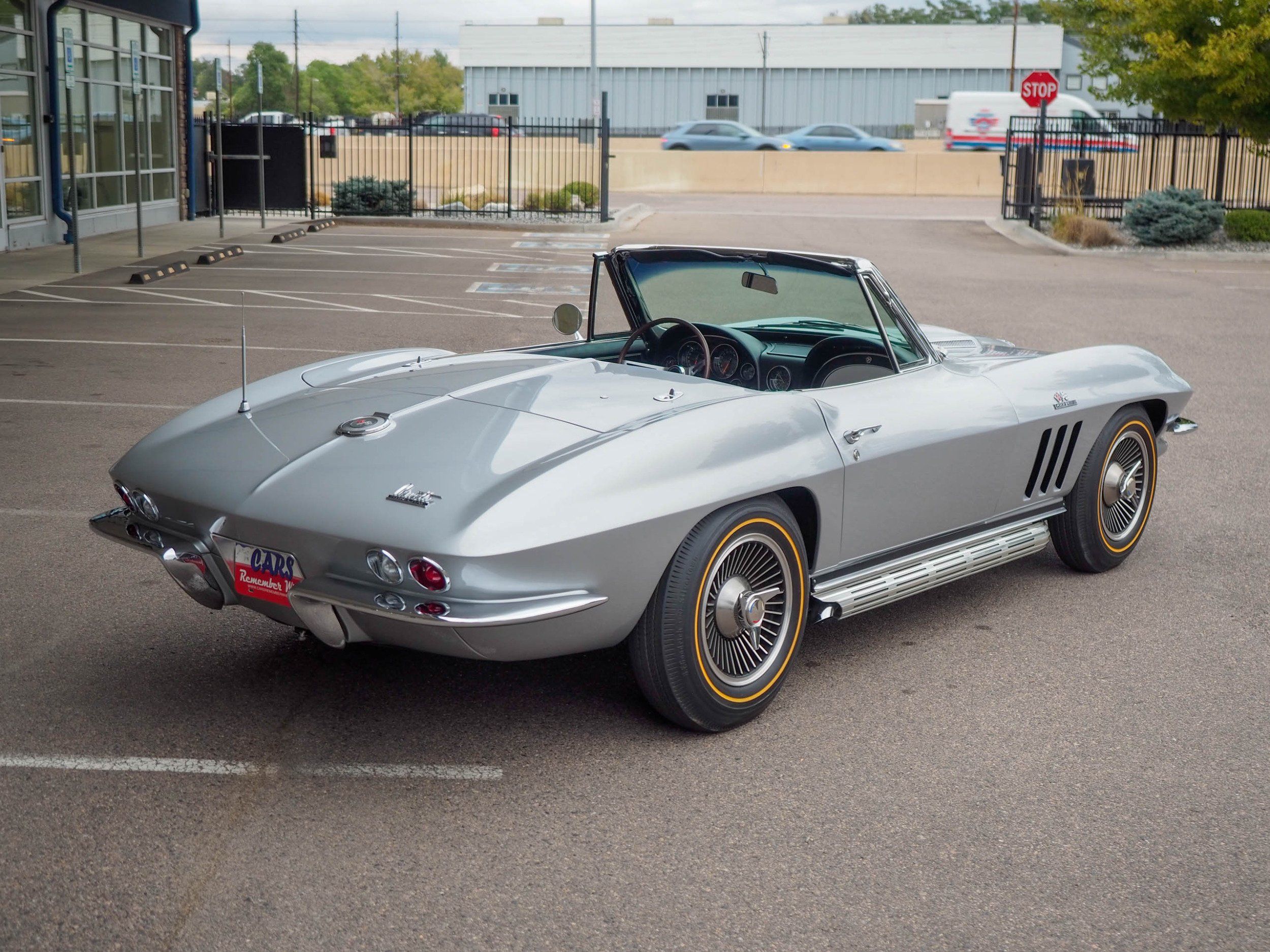 1966 Chevrolet Corvette Silver Roadster