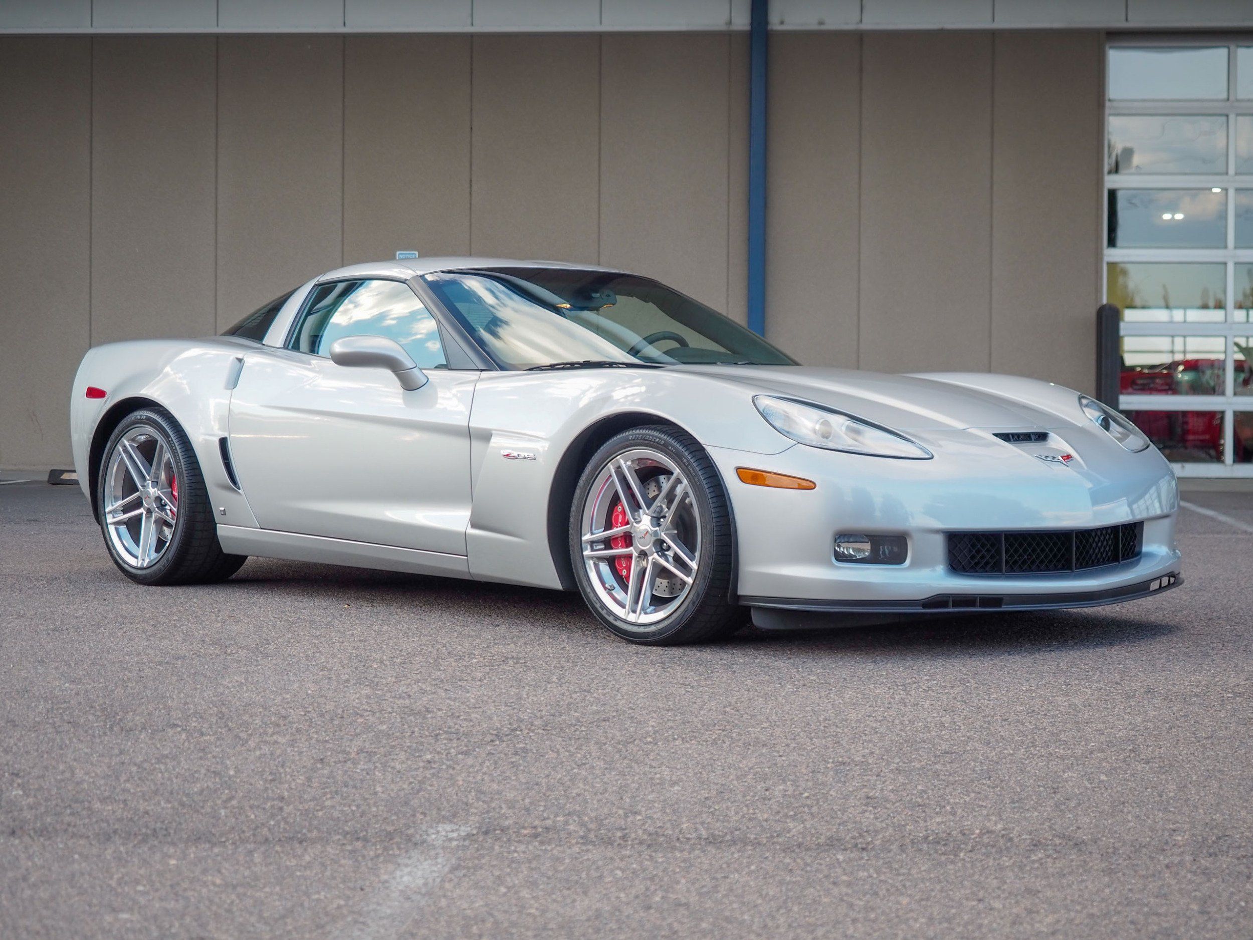 2007 Chevrolet Corvette Silver Z06