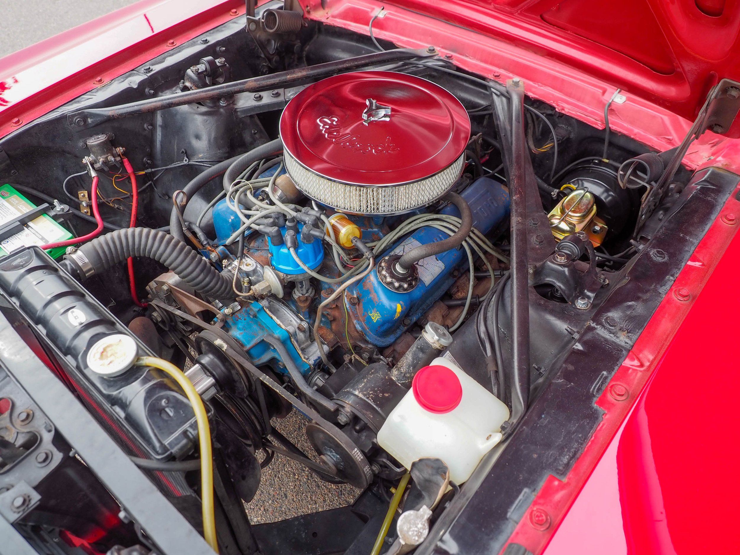 1966 Ford Mustang Red Convertible