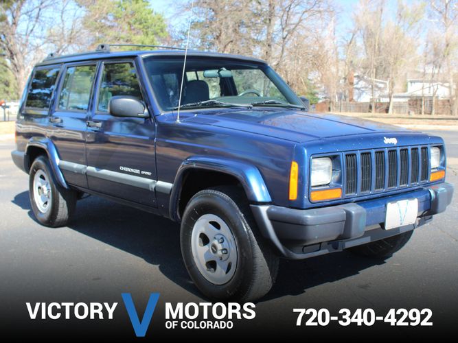 01 Jeep Cherokee Sport Victory Motors Of Colorado