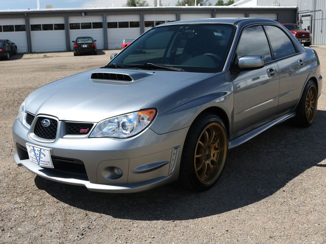 2007 Subaru Impreza WRX STI with 18x9 SSR Professor Sp1 and Nankang 215x40  on Air Suspension, 1936696